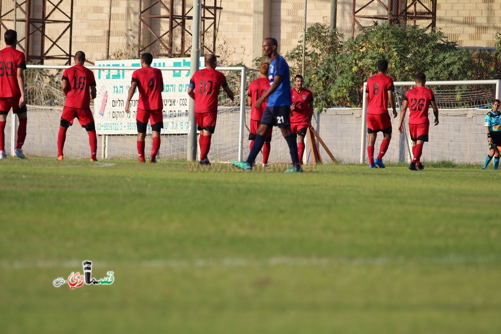 كفرقاسم : نادي الوحدة يتاهل للجولة القادمة في كاس الدولة بعد فوزه على ازور 1-0 و تالق اللاعب احمد صرصور 